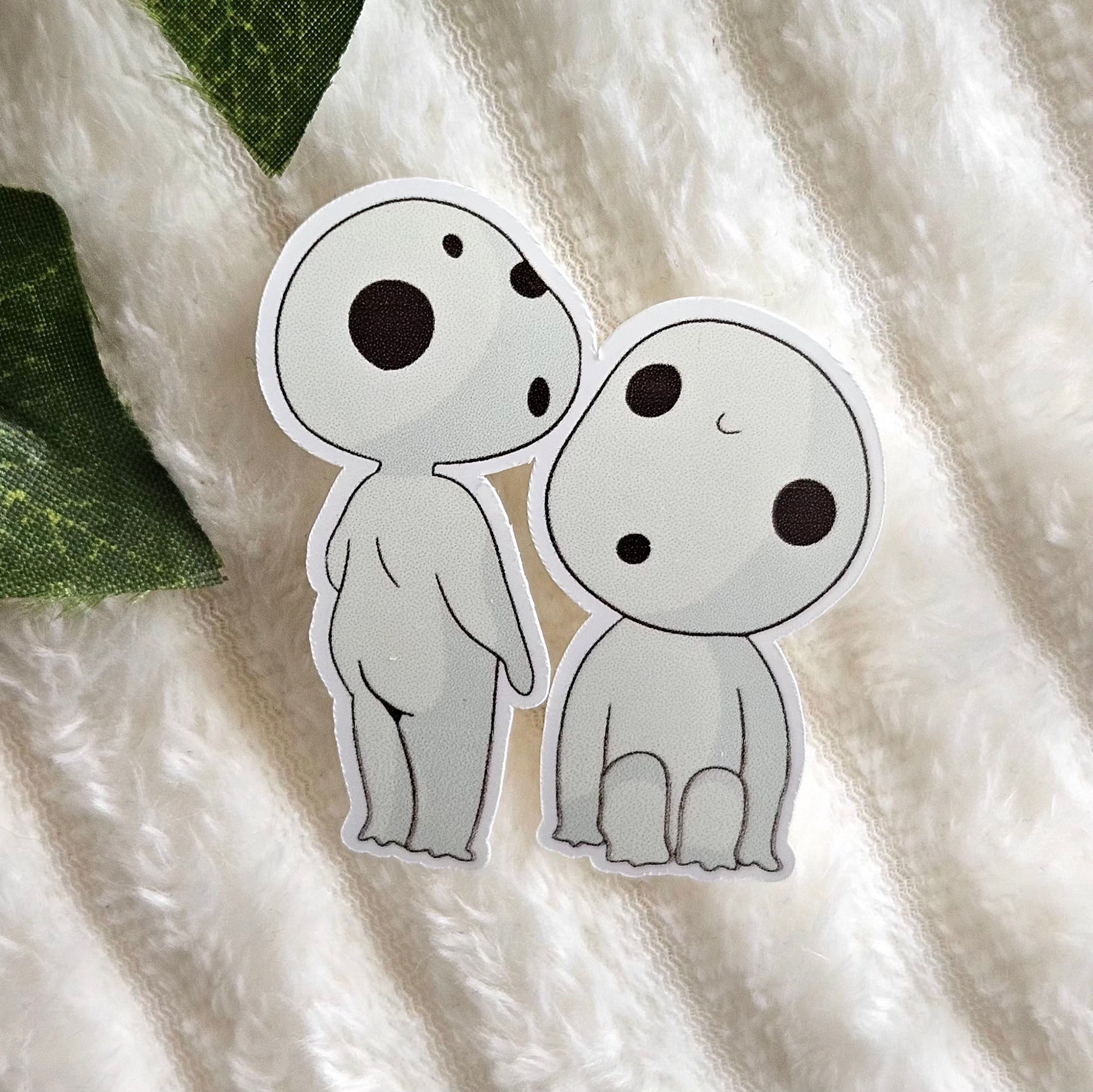 Stickers Princesse Mononoké en vinyle brillant pour décoration